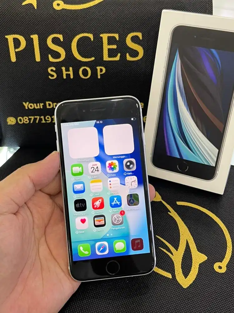 IPHONE SE 2 64Gb IBOX RESMI FULSET MULUSS