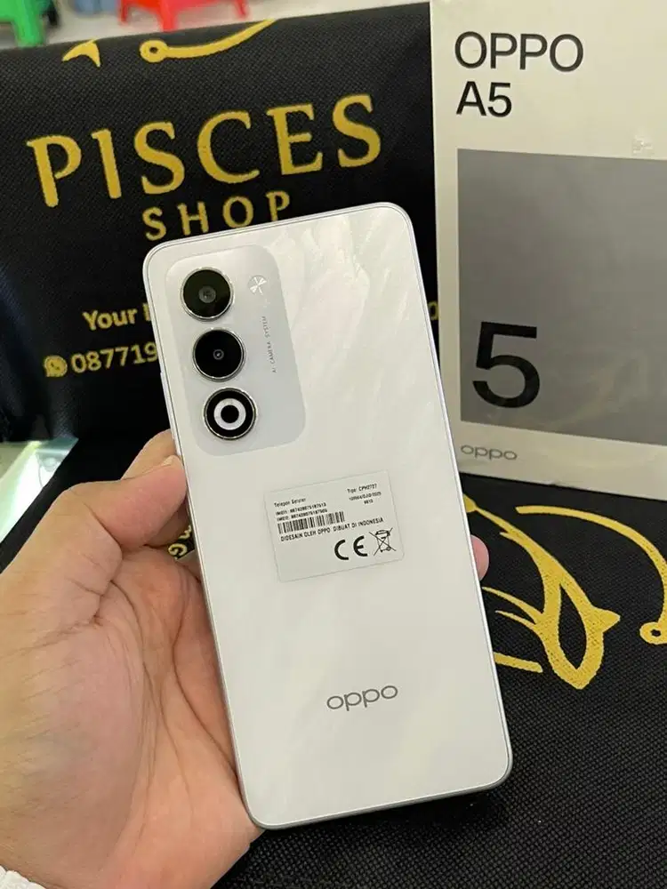OPPO A5 2025 RAM 8/128 RESMI FULSET MULUS
