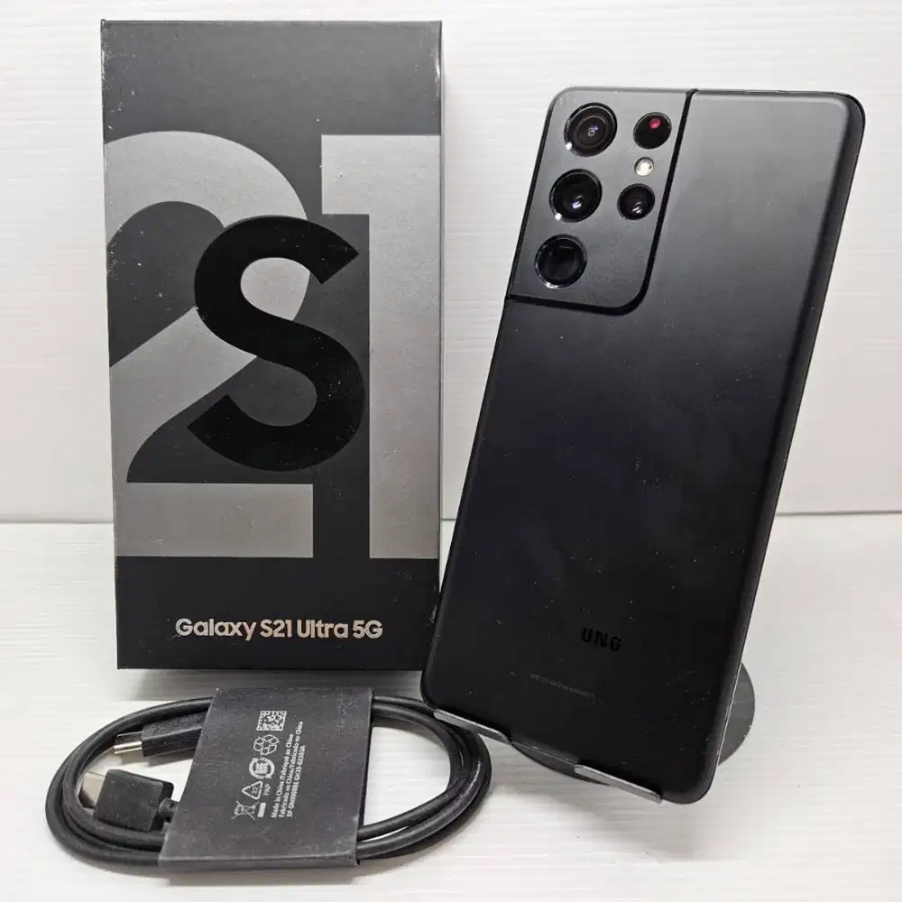 MULUS NO MINUS SAMSUNG GALAXY S21 ULTRA 5G 12/256 LIKE NEW NO MINUS EX