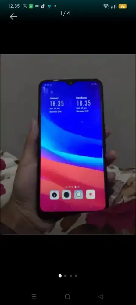 OPPO A5S Ram 3 GB Internal 32 GB Jaringan 4G LTE