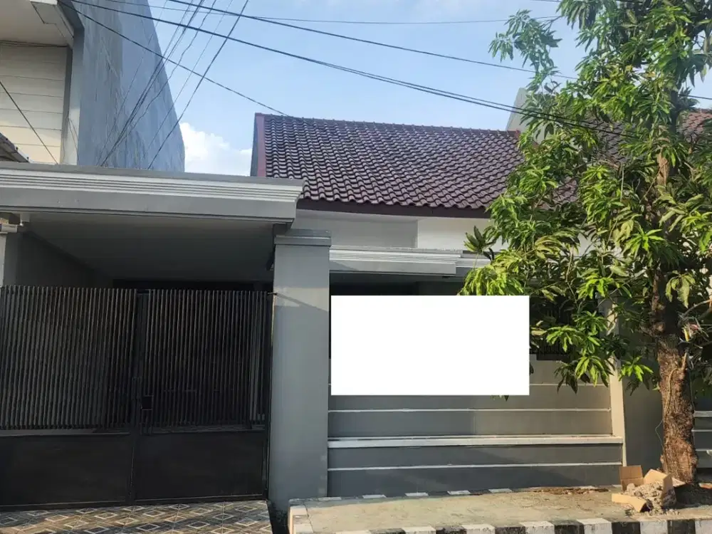 DEKAT SIER Rumah 1,5 Lantai Kutisari Indah Surabaya Selatan Luas 279 Meter
