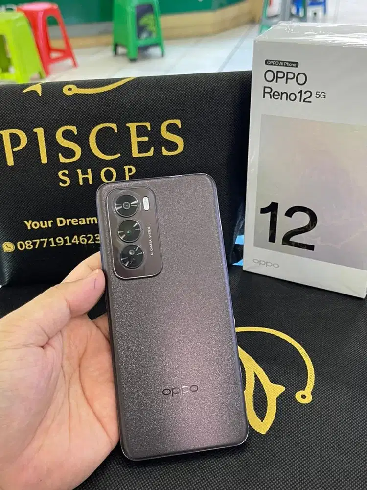 OPPO RENO 12 5G RAM 12/256 RESMI FULSET MULUS