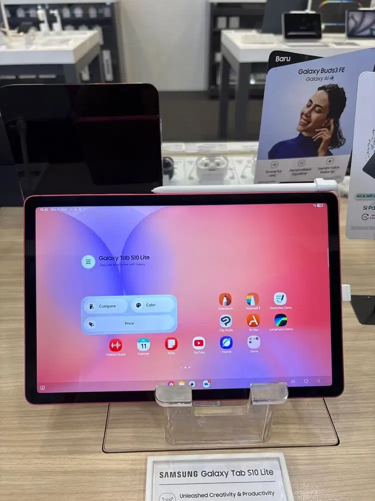 SAMSUNG GALAXY TAB S10 LITE+S PEN GARANSI RESMI BY ERAFONE