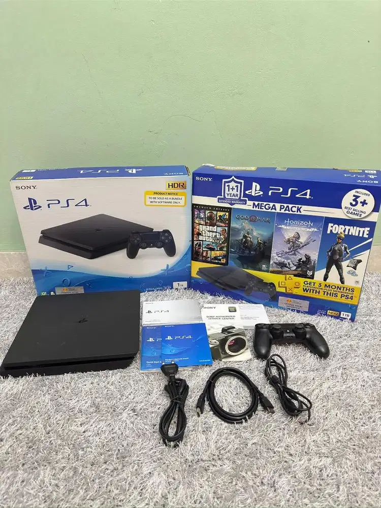 PS4 SLIM 1TB SERI 22 Plus Games
