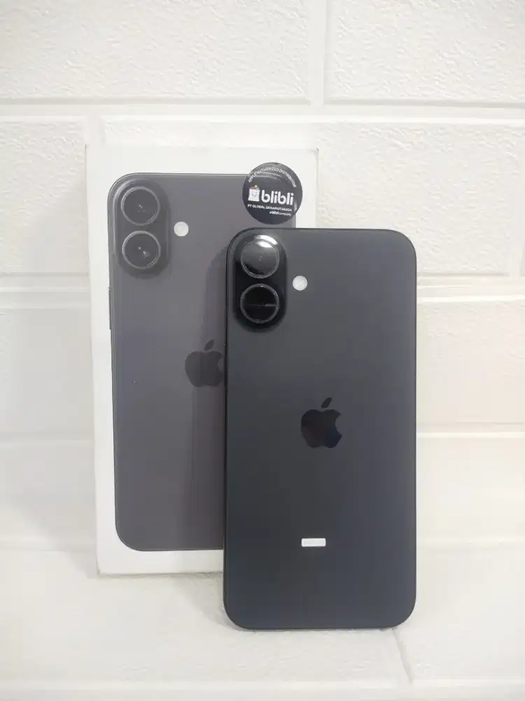 Iphone 16 plus 128G ibox bg100% grs 07/2026 full original