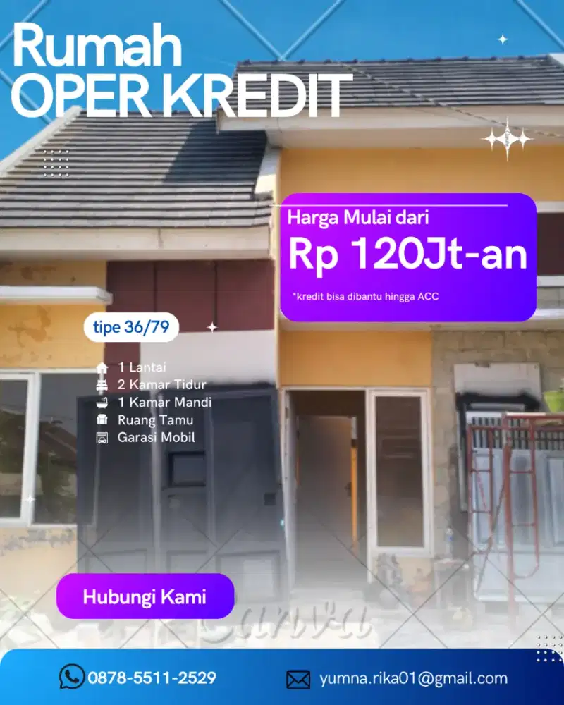 Rumah murah dan bebas banjir