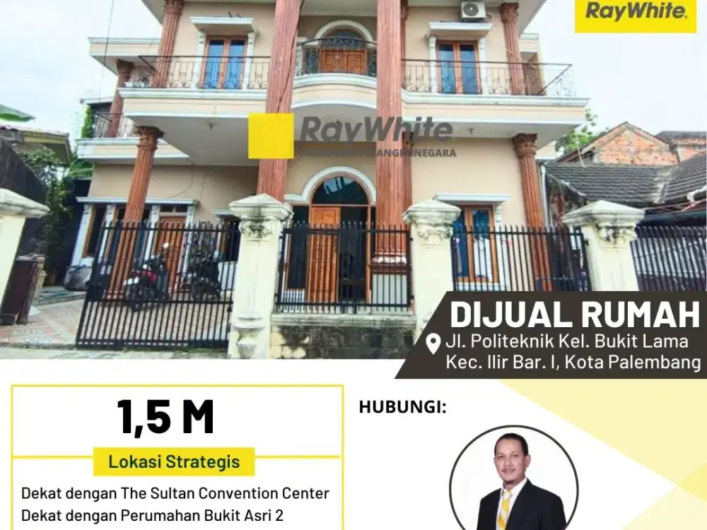 DIJUAL CEPAT RUMAH 2 LANTAI DAERAH TENGAH KOTA
