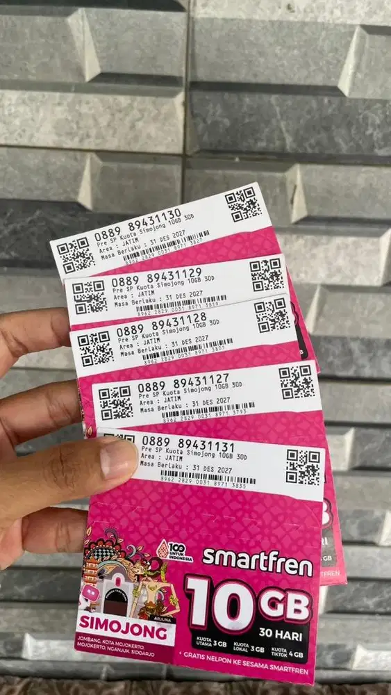 Kartu Perdana Smartfren SIMOJONG 10GB