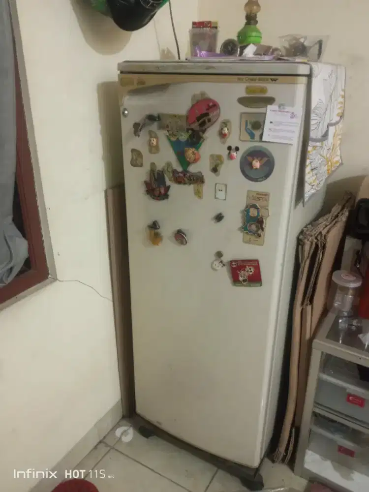 Kulkas sharp 1 pintu no minus