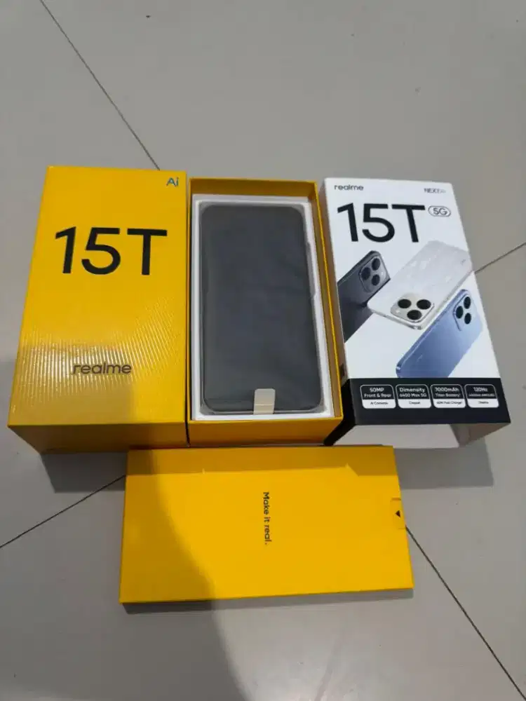 REALME 15T 5G 8+10/256 100% LIKE NEW