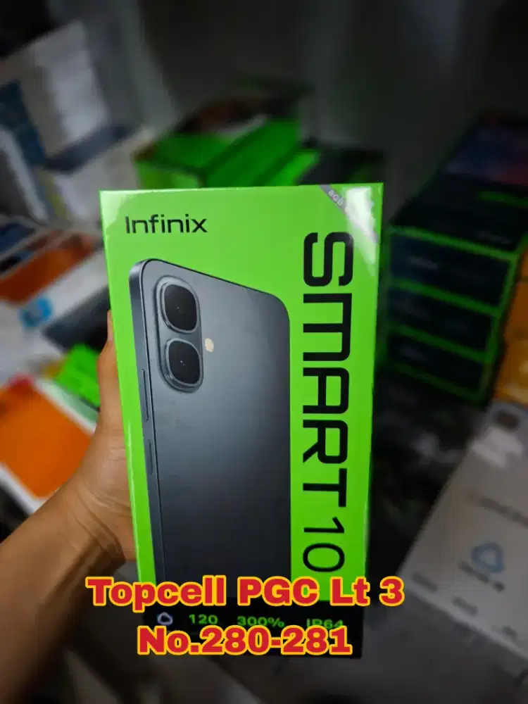 HP INFINIX SMART 10 RAM 4/128GARANSI RESMI
