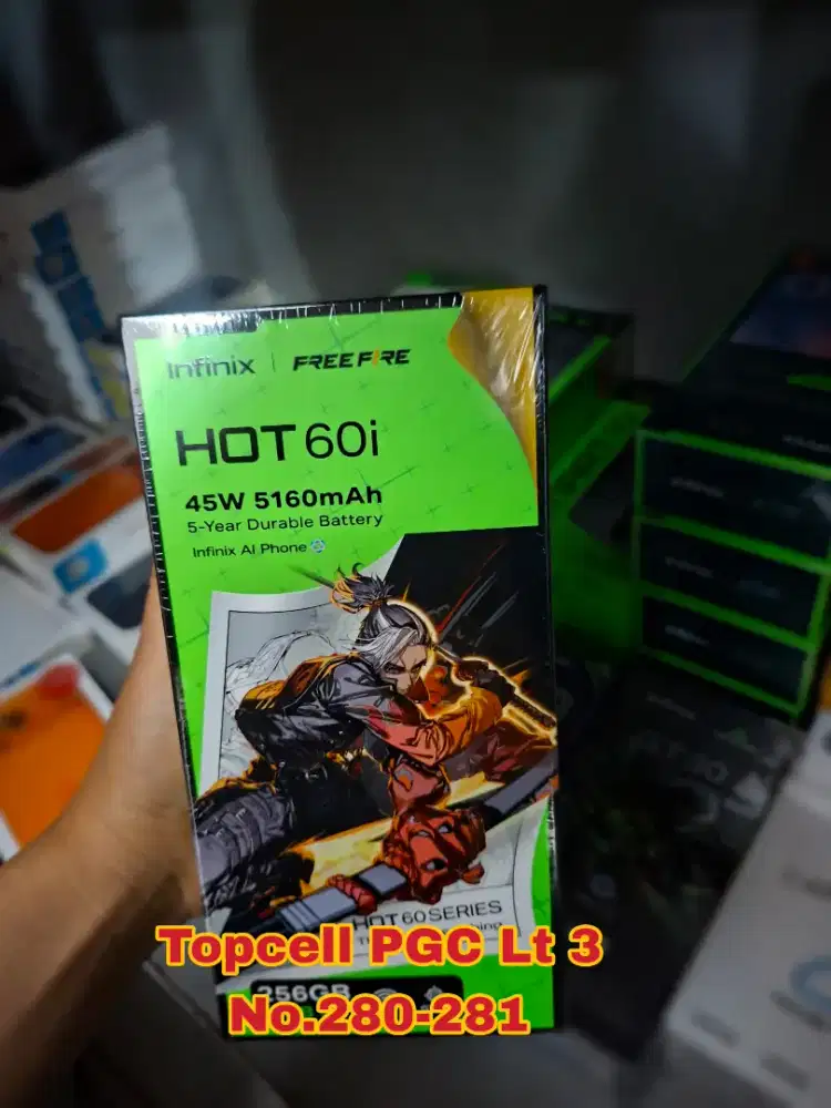 HP INFINIX HOT 60I RAM 8/256 GARANSI RESMI