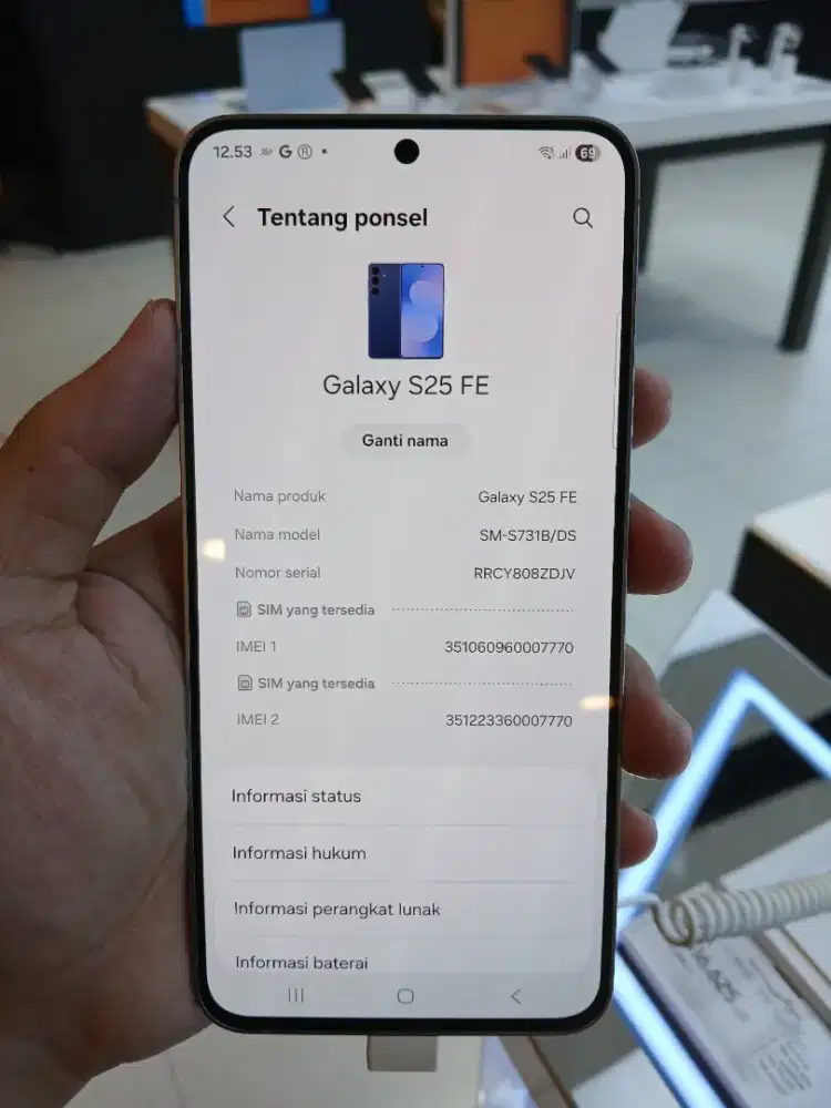 Samsung S25 FE 8/256