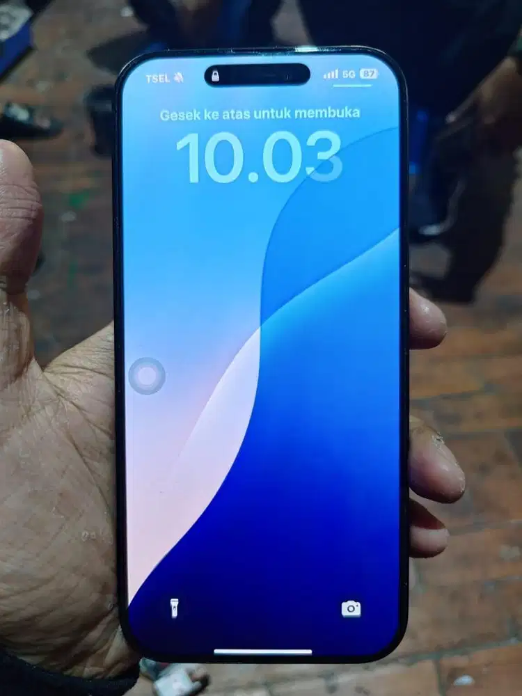 IPHONE 16 PRO MAX 256GB BLACK GARANSI OKTOBER 2026 BH 100