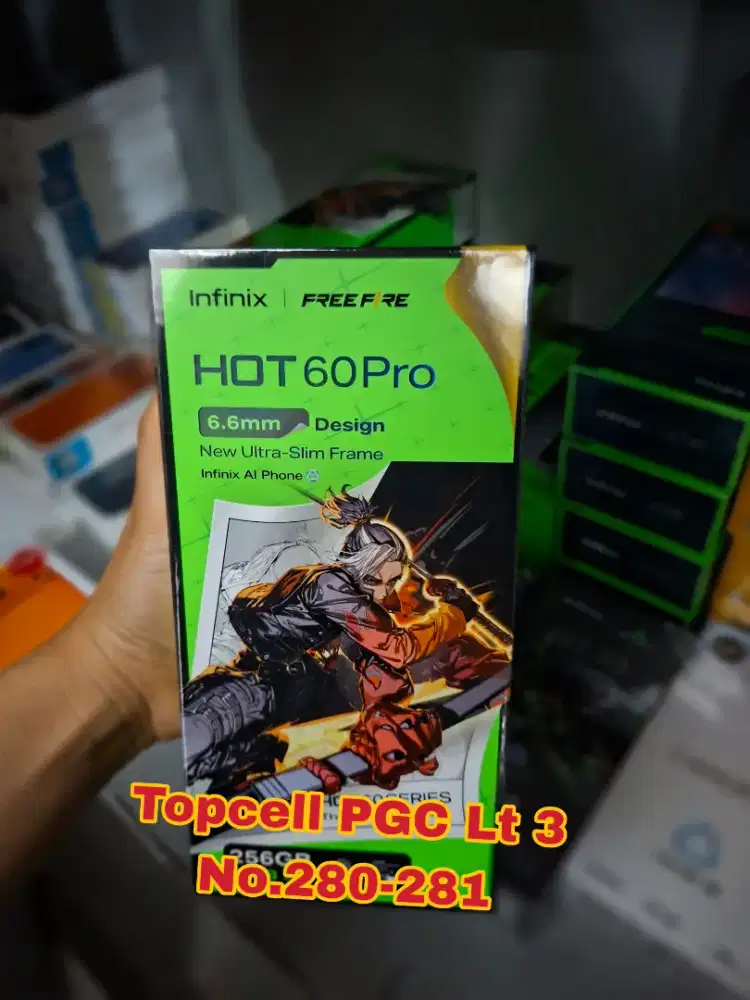 HP INFINIX HOT 60 PRO RAM 8/256 GARANSI RESMI