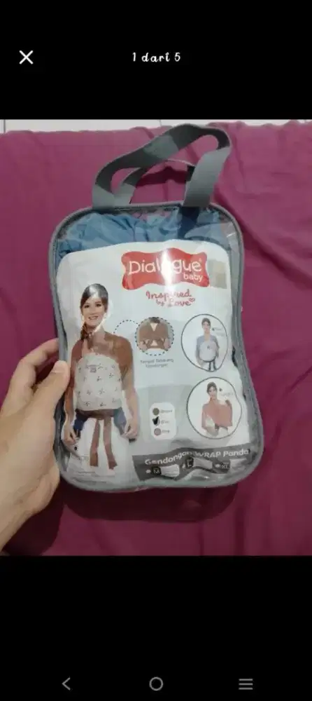 Gendongan bayi dialogue baby