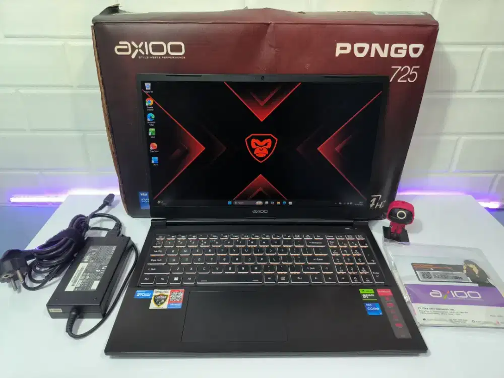 AXIOO PONGO 725 GAMING CORE I7-12650H 16GB 512GB RTX 2050 4GB 144Hz