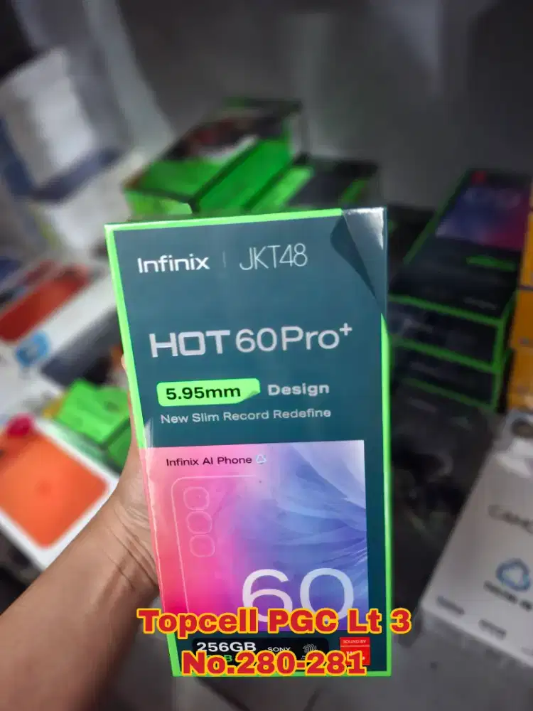 HP INFINIX HOT 60 PRO PLUS RAM 8/256GARANSI RESMI