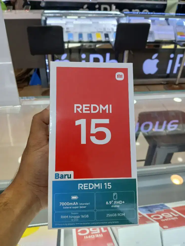 Redmi 15 8/128 Garansi Resmi