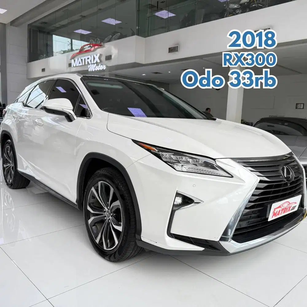 Lexus RX300 2018 White on Black Putih RX 300