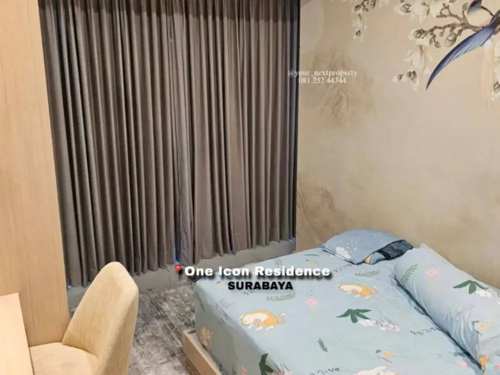 Unit Apartemen 2BR One Icon Residence Di Kawasan Premium Jalan Basuki Rachmat Kota Surabaya