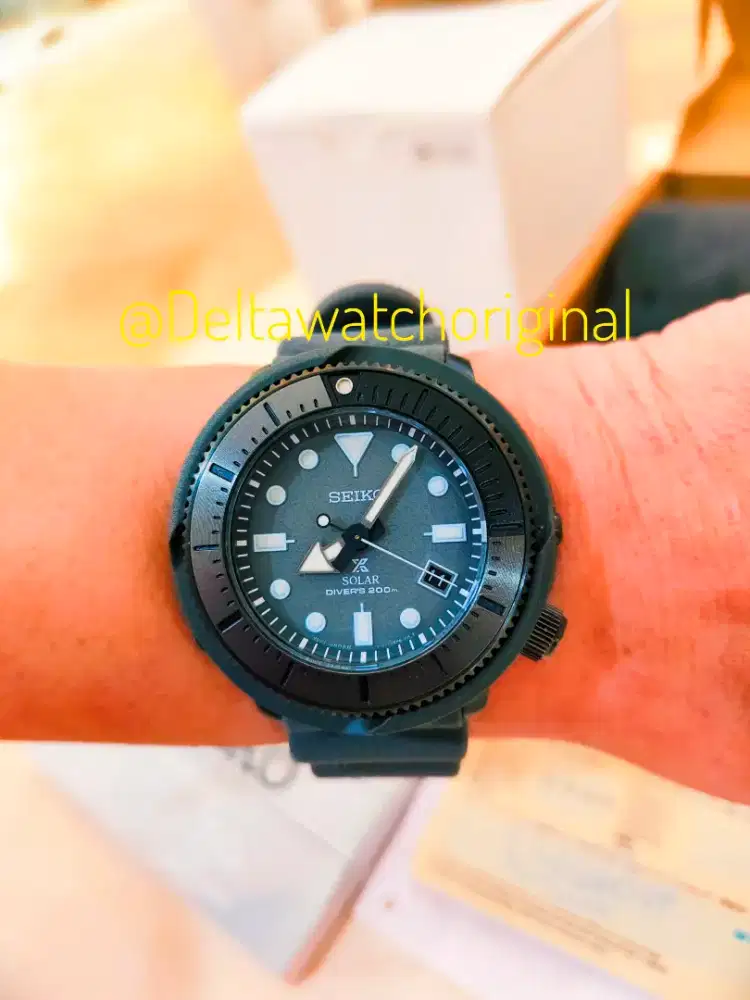 Seiko Prospex SNE537P1 Tuna Street Series Solar Diver Grey Fullset