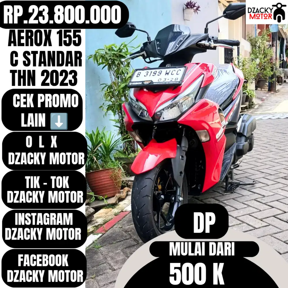 AEROX 155 C STANDAR 2023 SECOND LIKE NEW