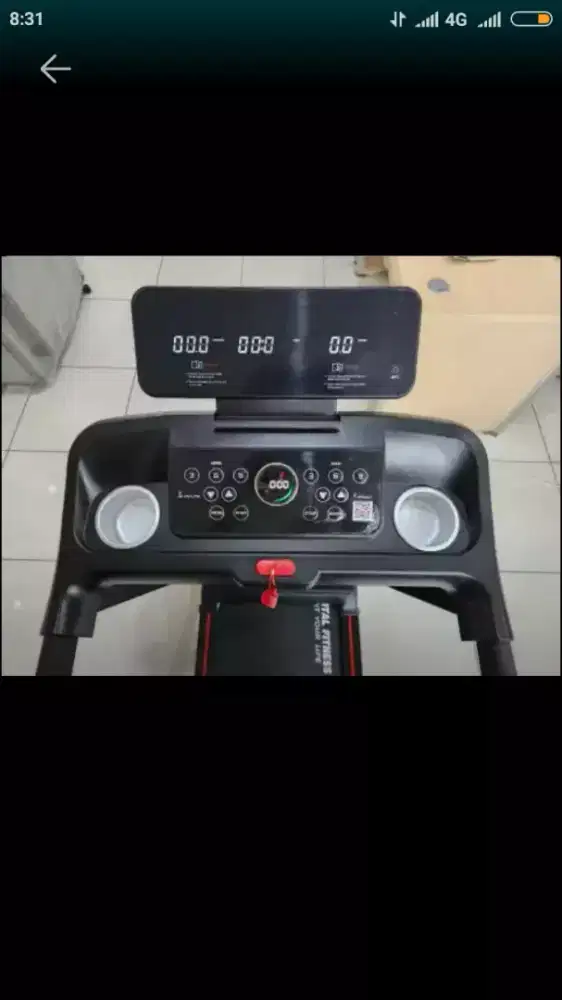 Alat fitness treadmill elektrik tl 633