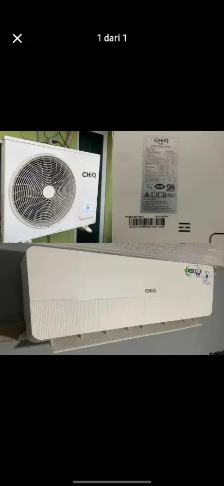 AC 1 PK BRAND CHIQ ( secound pemakaian )