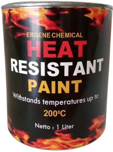 Cat Tahan Panas 200°C - 1 Liter | Heat Resistant Paint
