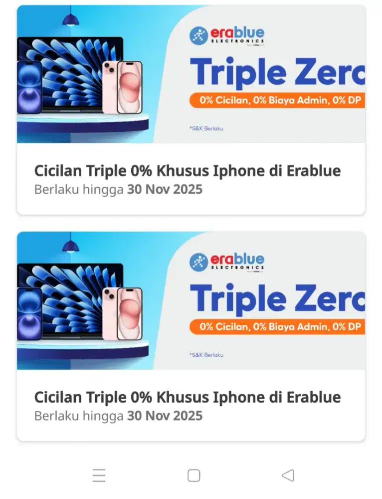 Kredit Kredivo iPhone 15 128GB bunga 0 Tanpa Dp