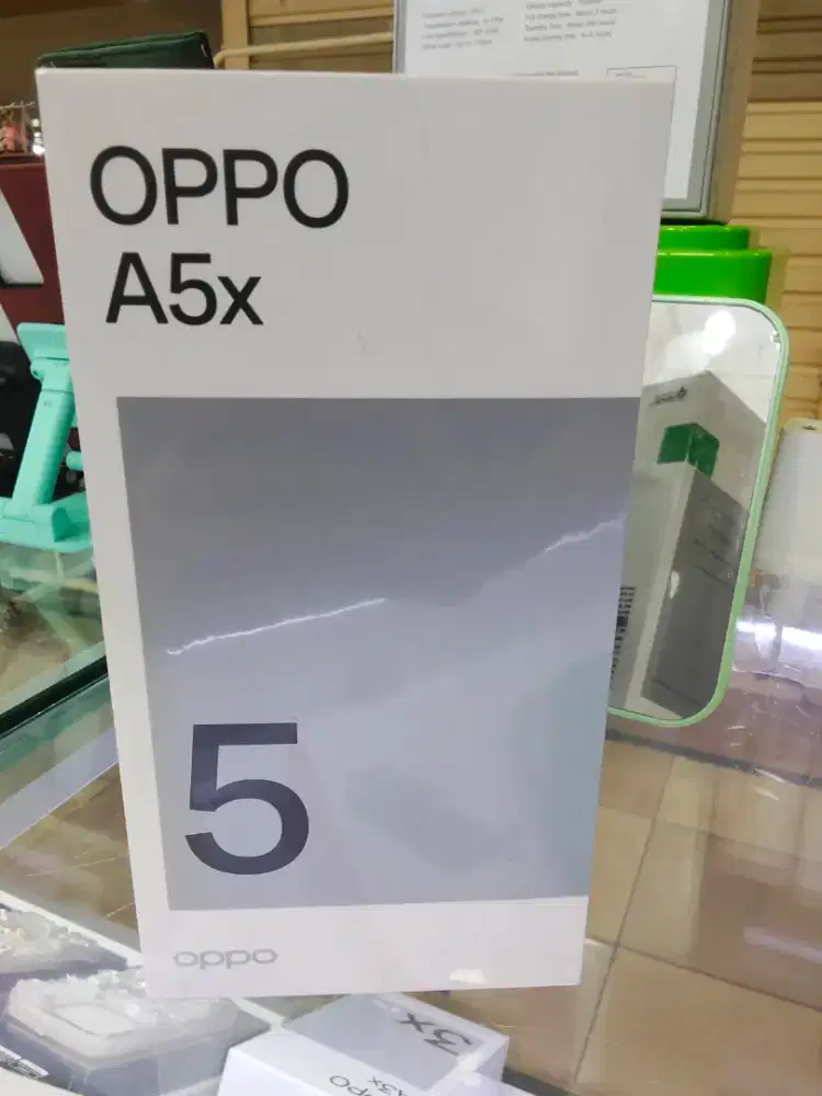 Oppo A5x pink senja 6/128gb garansi resmi