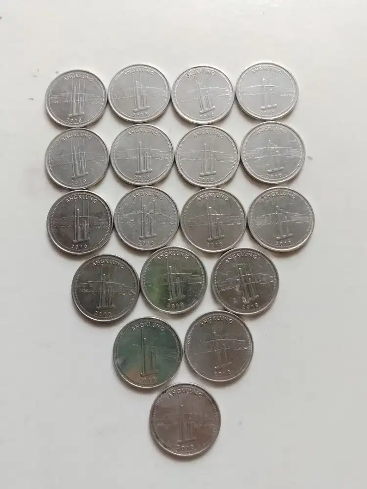 uang logam rp.1000,- tahun 2010