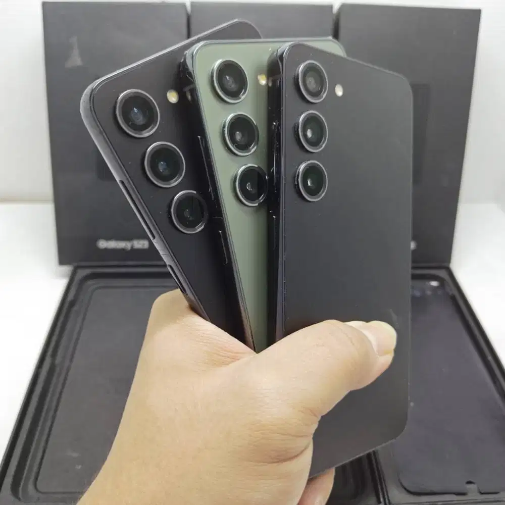 BARU MASUK MULUS MULUS FULLSET SAMSUNG GALAXY S23 5G 8/128 EX SEIN NO