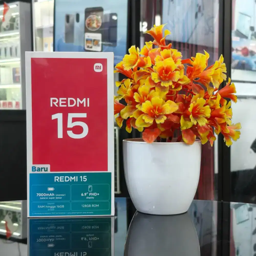 REDMI 15 BATERAI 7000 RAM 16GB