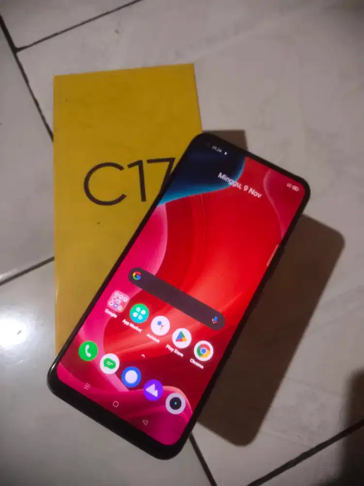 Realme C17 6/256 Fullset Ori