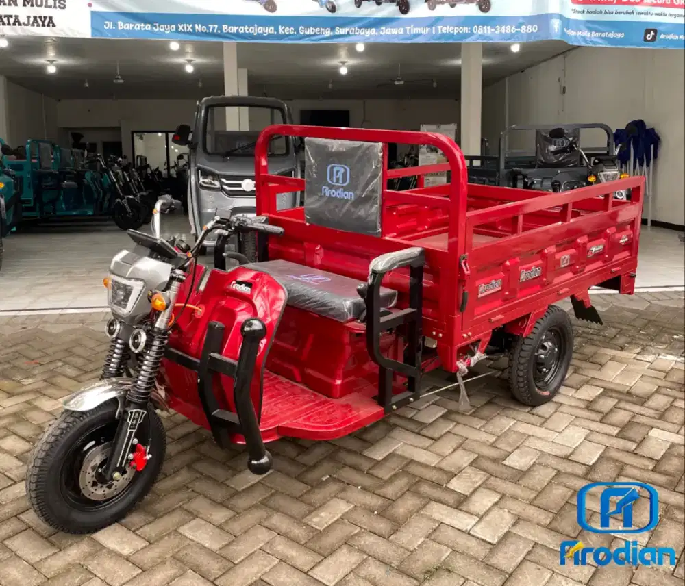 [Motor Baru] Motor Listrik Roda Tiga Arodian Molis 2025