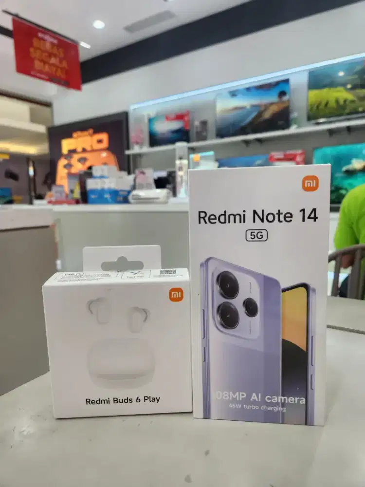 Redmi Note 14 5G 12/512 free buda 6 play