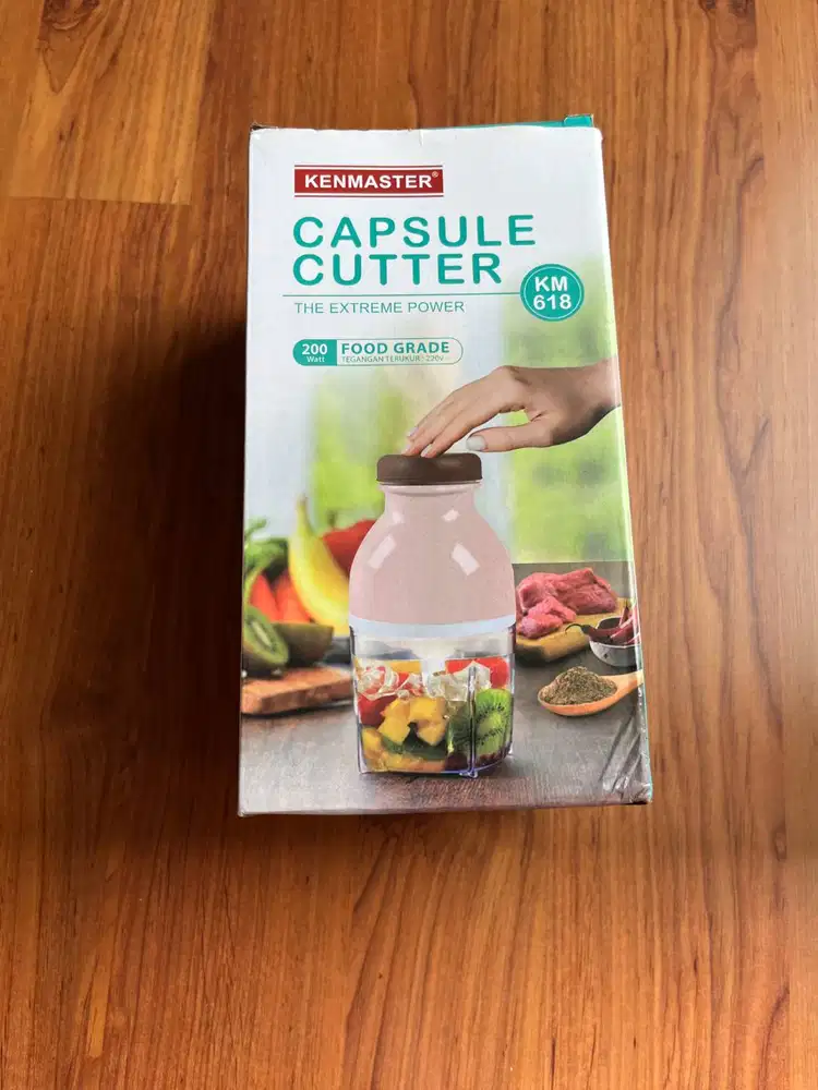 Kenmaster Capsule Cutter - Blender/Penggiling buah/daging/bumbu.
