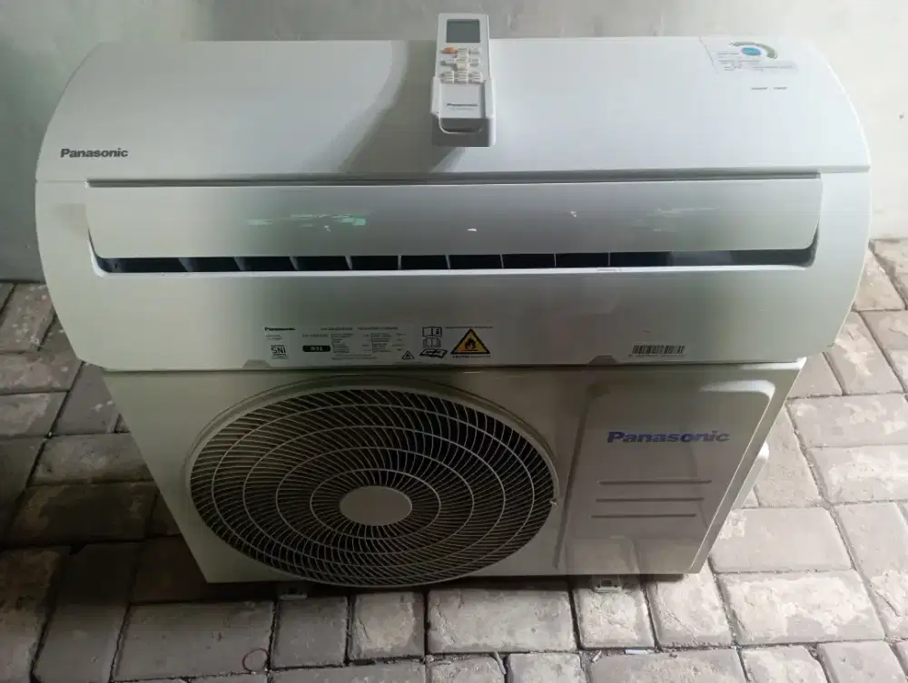 Ac panasonic 1/2 pk / garansi