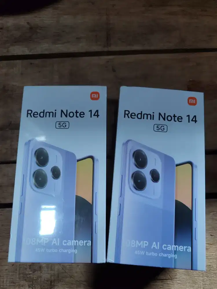 Redmi note 14 5G 12gb 512gb resmi dijamin baru