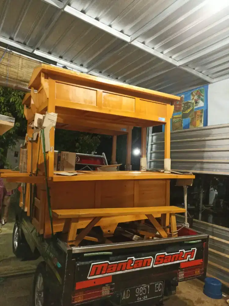 Jual Gerobak Angkringan, Bakso, Mie Ayam, Bubur, Sate, Soto, Pecel dll