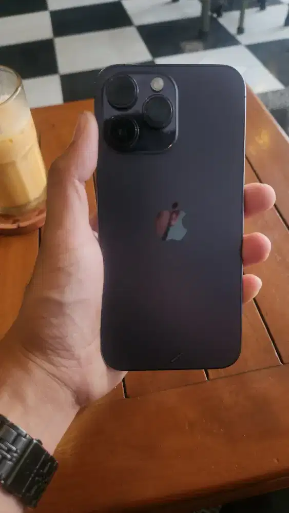 IPHONE 14 PRO MAX 128GB TANGAN PERTAMA DARI BARU GARANSI RESMI INDO