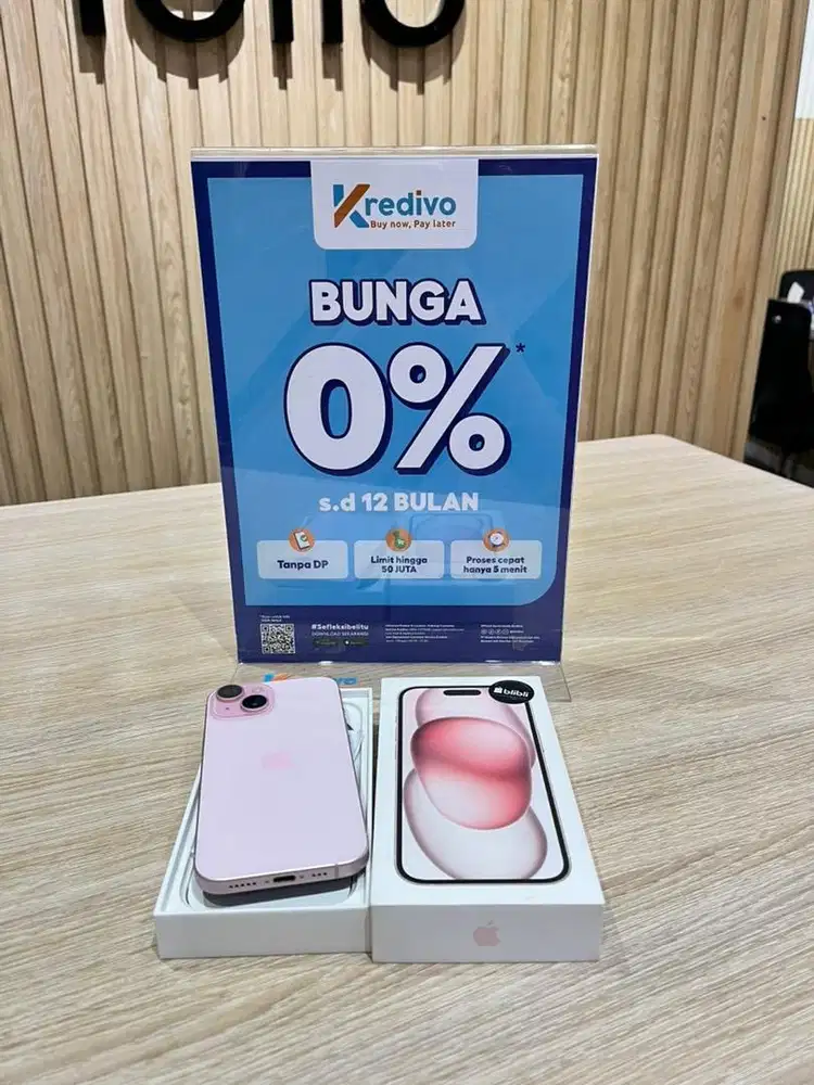 CICILAN IPHONE 15 NEW & SECOND TANPA DP