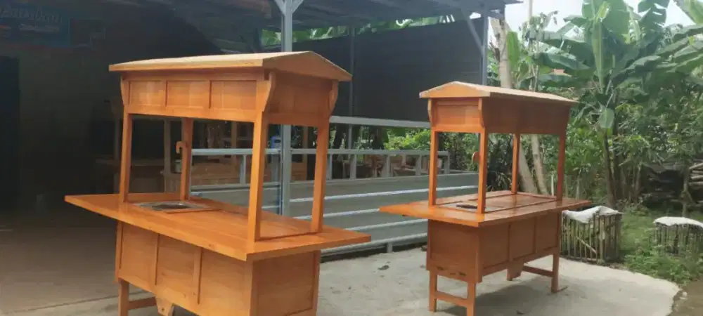Jual Gerobak Angkringan, Bakso, Mie Ayam, Bubur, Sate, Soto, Pecel dll
