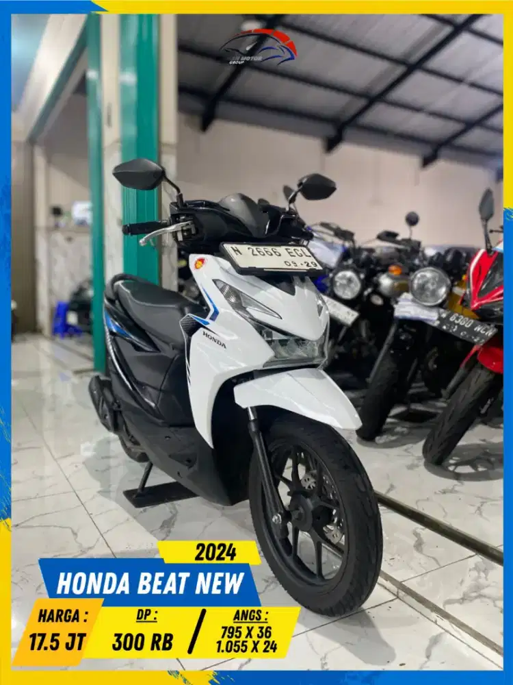 HONDA BEAT NEW 2024 MURAH BERKUALITAS HIKMAH MOTOR KEPUH MALANG