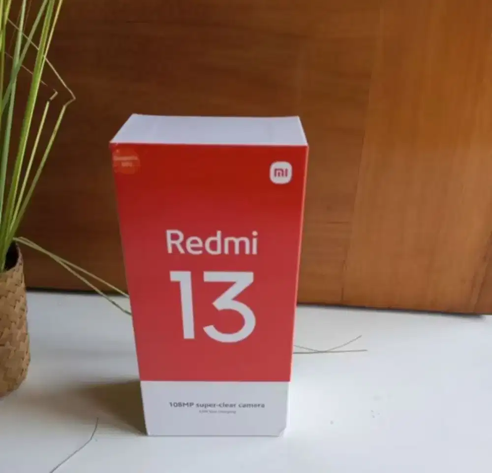 Redmi 13 8gb 128gb kamera 108mp di jamin baru dan resmi