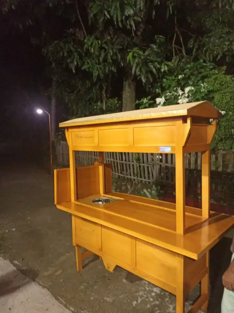 Jual Gerobak Angkringan, Bakso, Mie Ayam, Bubur, Sate, Soto, Pecel dll