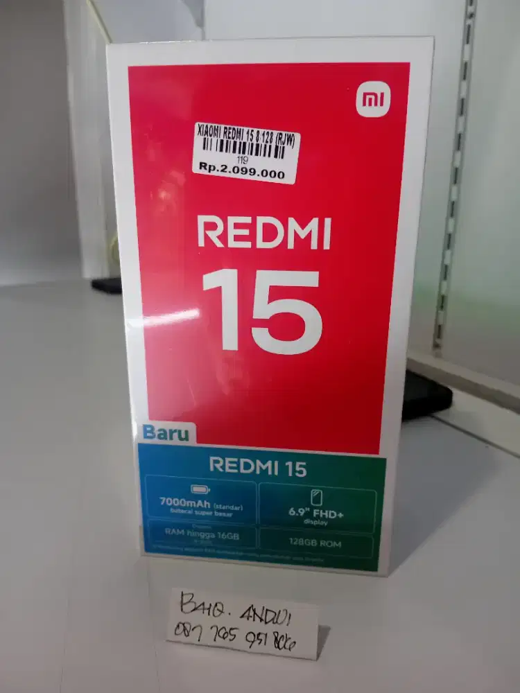 XIAOMI REDMI 15 8/128 • ATLANTISDAHSYAT