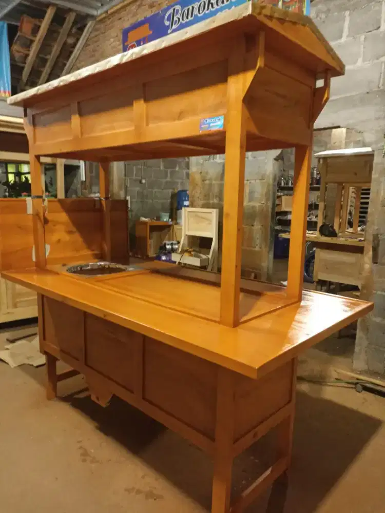 Jual Gerobak Angkringan, Bakso, Mie Ayam, Bubur, Sate, Soto, Pecel dll